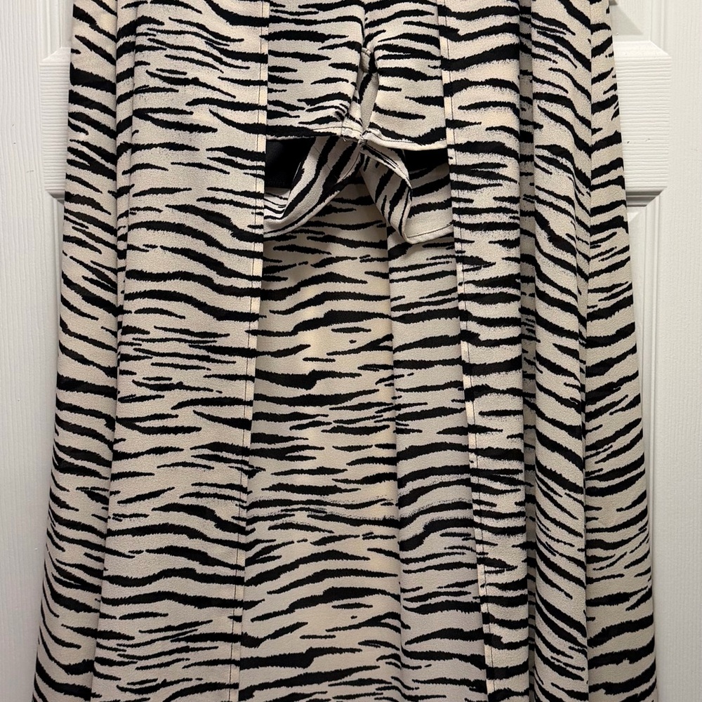 Stylish Zebra Print Skirt